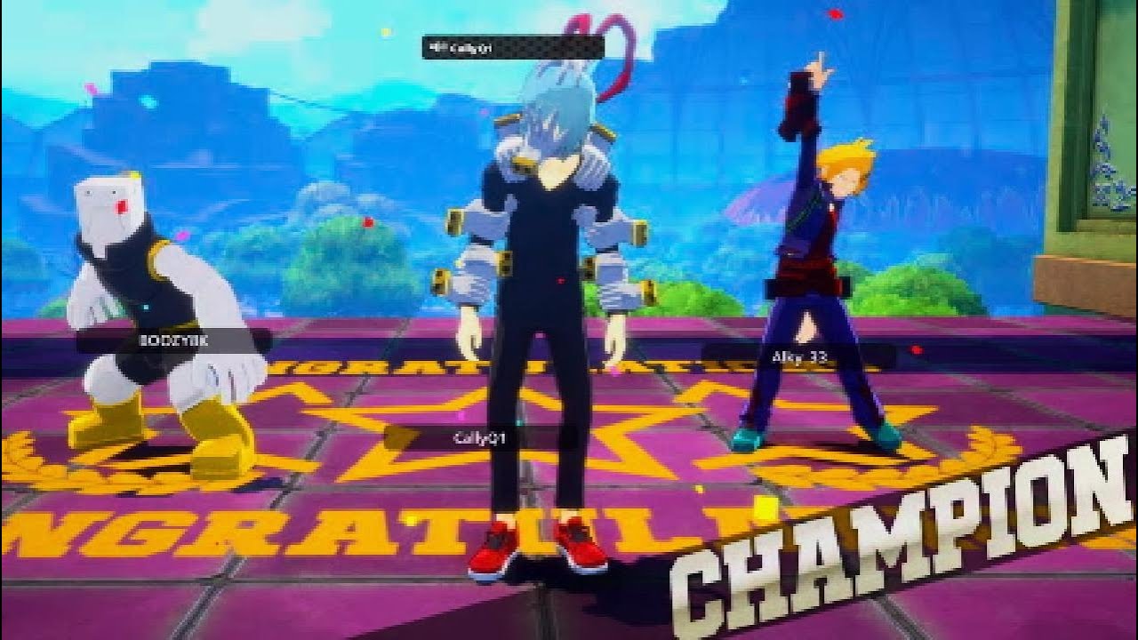 OG MY HERO ULTRA RUMBLE HIGHLIGHTS #2