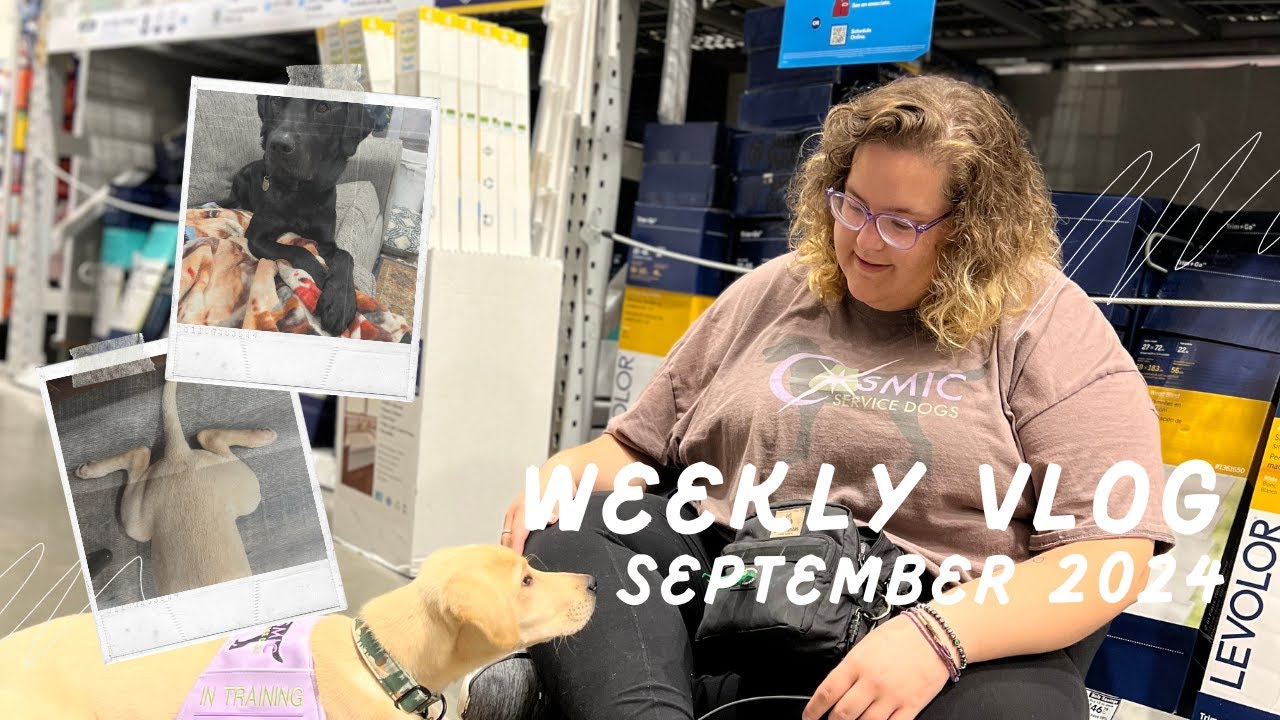 week in my life  | board and trains, lowe's visits, & bad health days