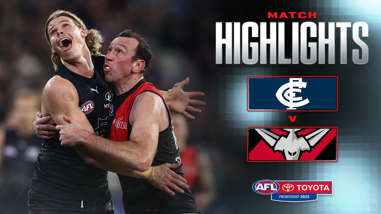 Carlton v Essendon Highlights | Round 13, 2025 | AFL