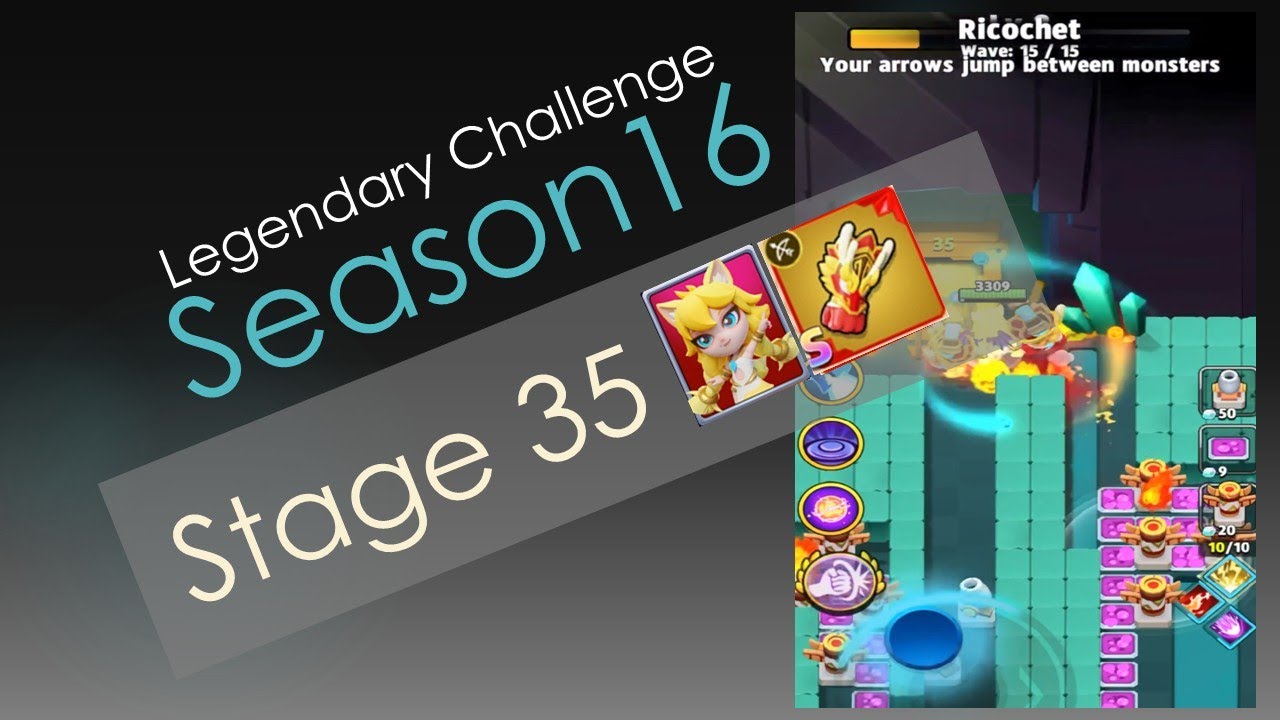 ARCHERO: Legendary Challenge S16 Stage 35