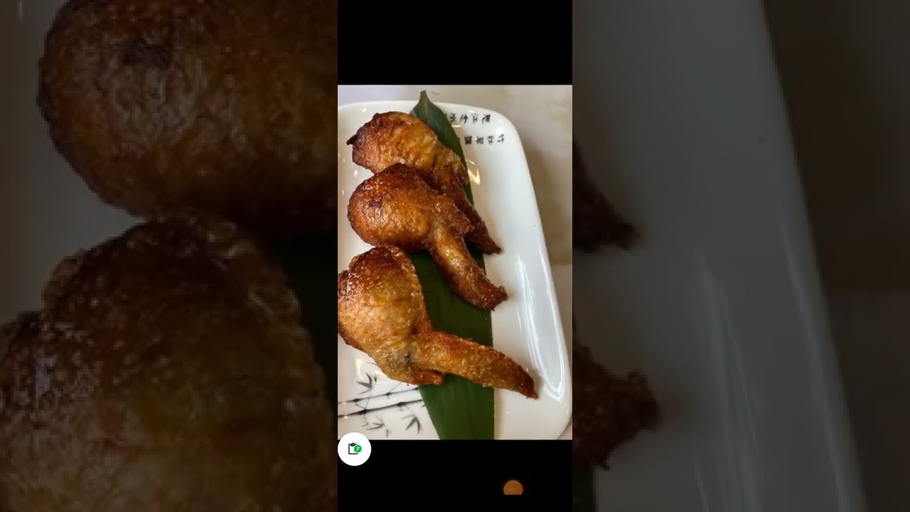 Sticky Rice Stuffed Chicken Wings