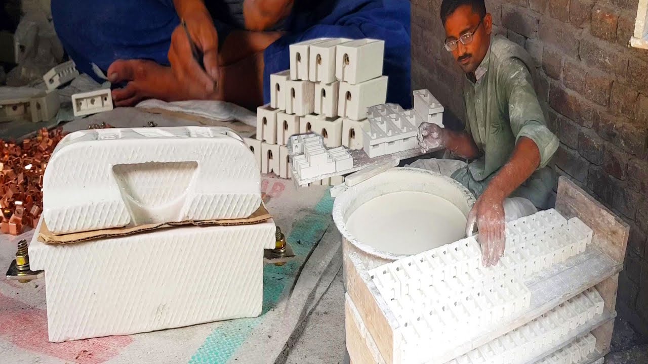 Electric Socket Manufacturing Process In Factory How To Make Fuse With Amazing Skills