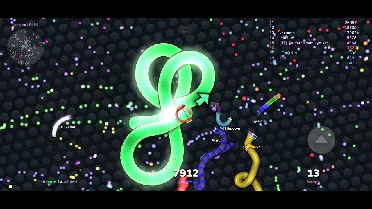 #지렁이게임#slither.io#s23울트라#s23ultra#아비치#◢ ◤Avicii