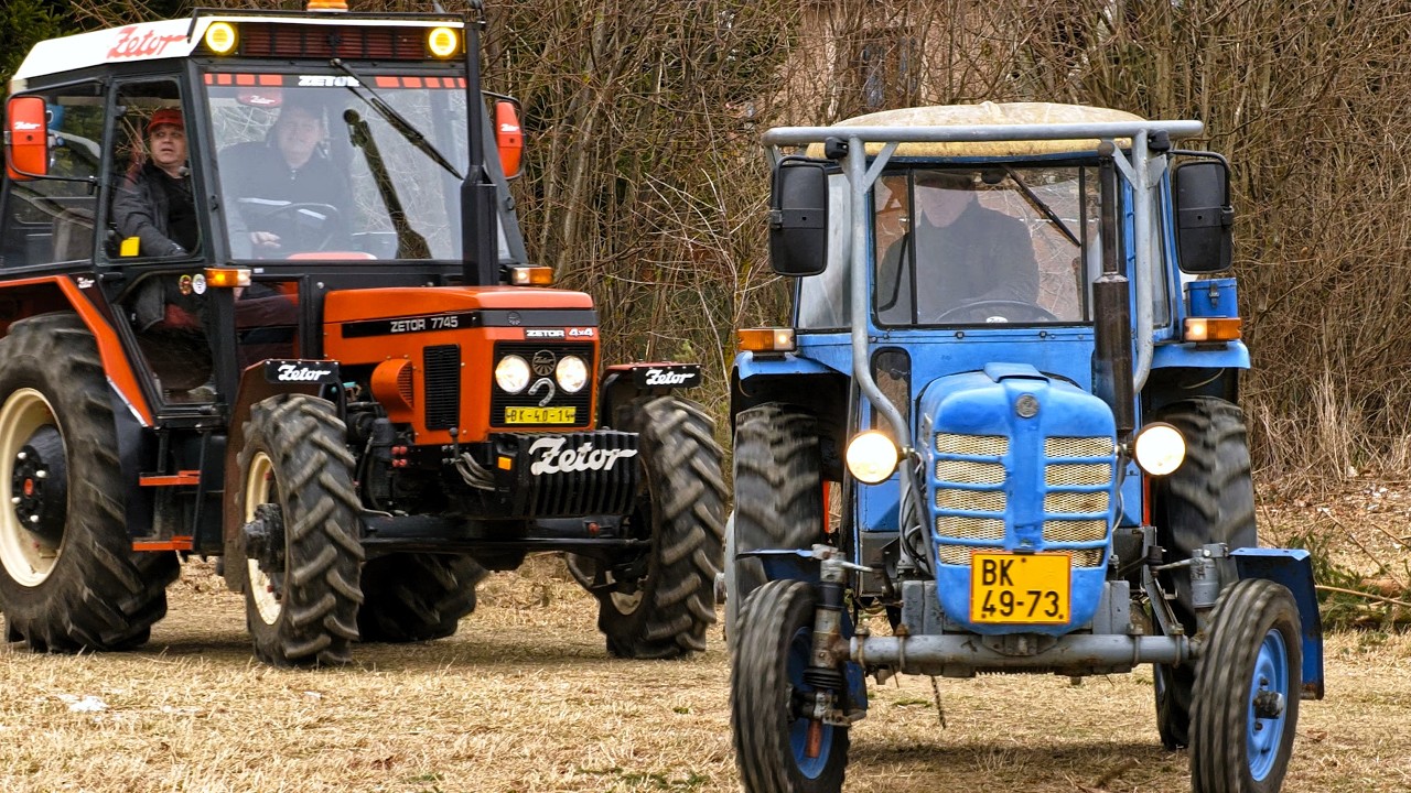 V&aacute;nočn&iacute; vyj&iacute;žďka traktorů 🚜❄️ Protivanov 2025