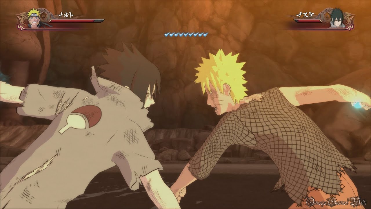 NARUTO 疾風伝 ナルティメットストーム４ - #35 新生の章・ナルトとサスケ②（S RANK NO DAMAGE）