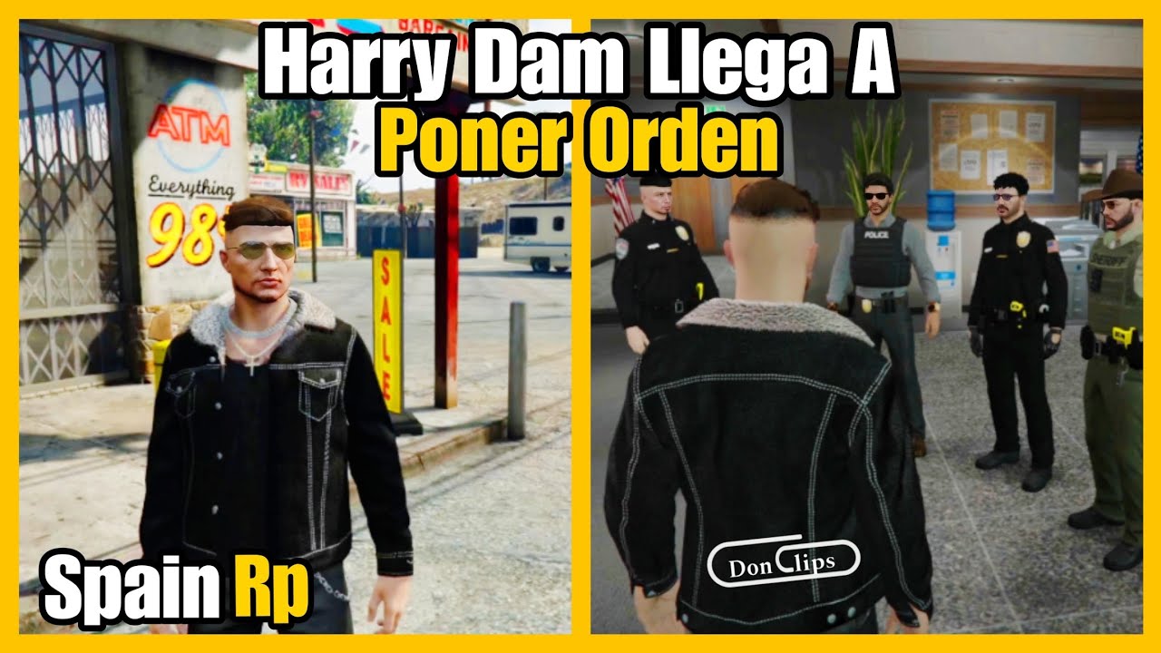 Harry Dam Llega A PONER ORDEN en LA COMISARÍA SpainRp
