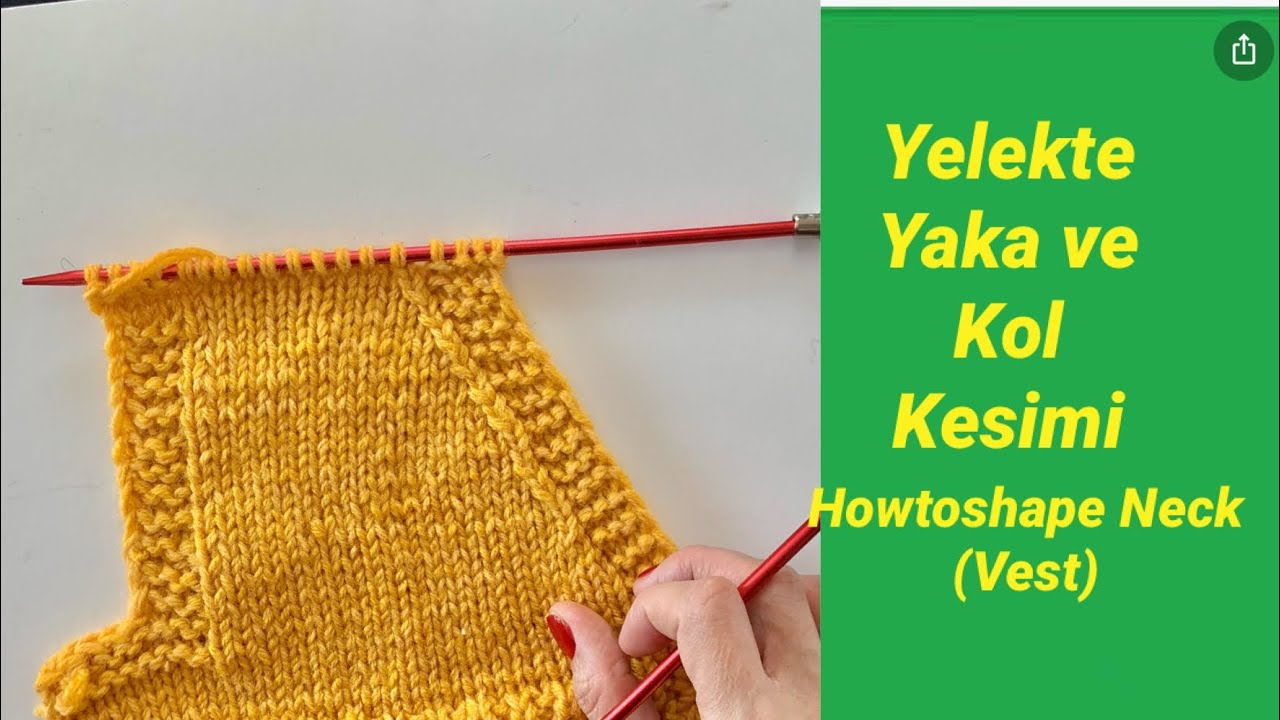 Раскрой воротника и рукавов жилета