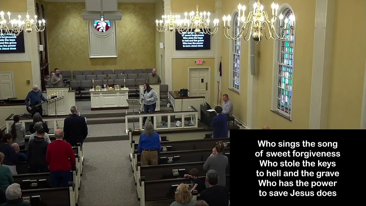 January 24 Combined Saturday Service