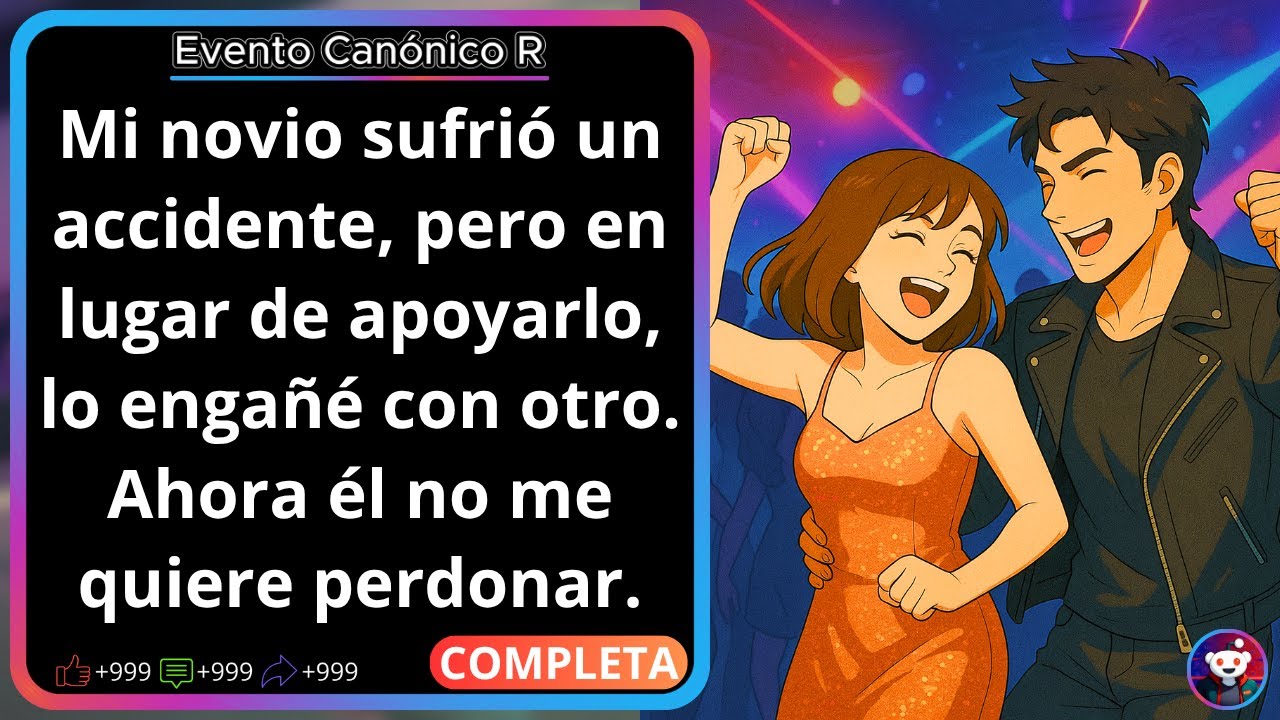 Mi novio sufrió un accidente, pero en lugar de apoyarlo, lo engañé con otro, y él no me perdona