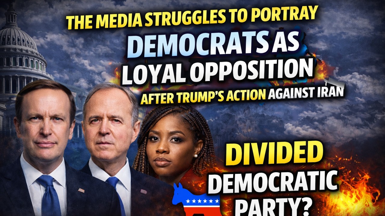 The media struggles to portray Democrats as loyal opposition after Trump's Iran action