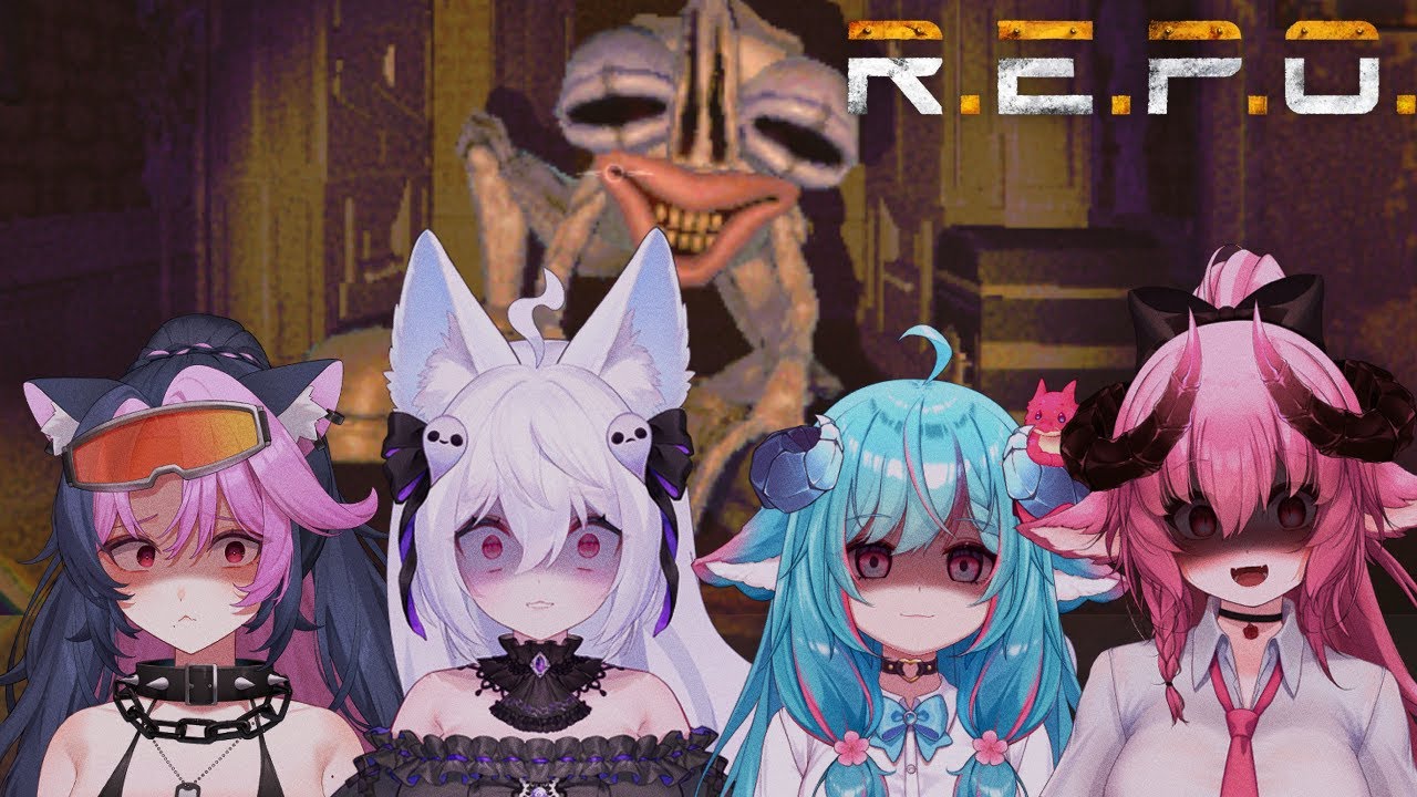 【 REPO COLLAB 】 Tengo miedo 💀