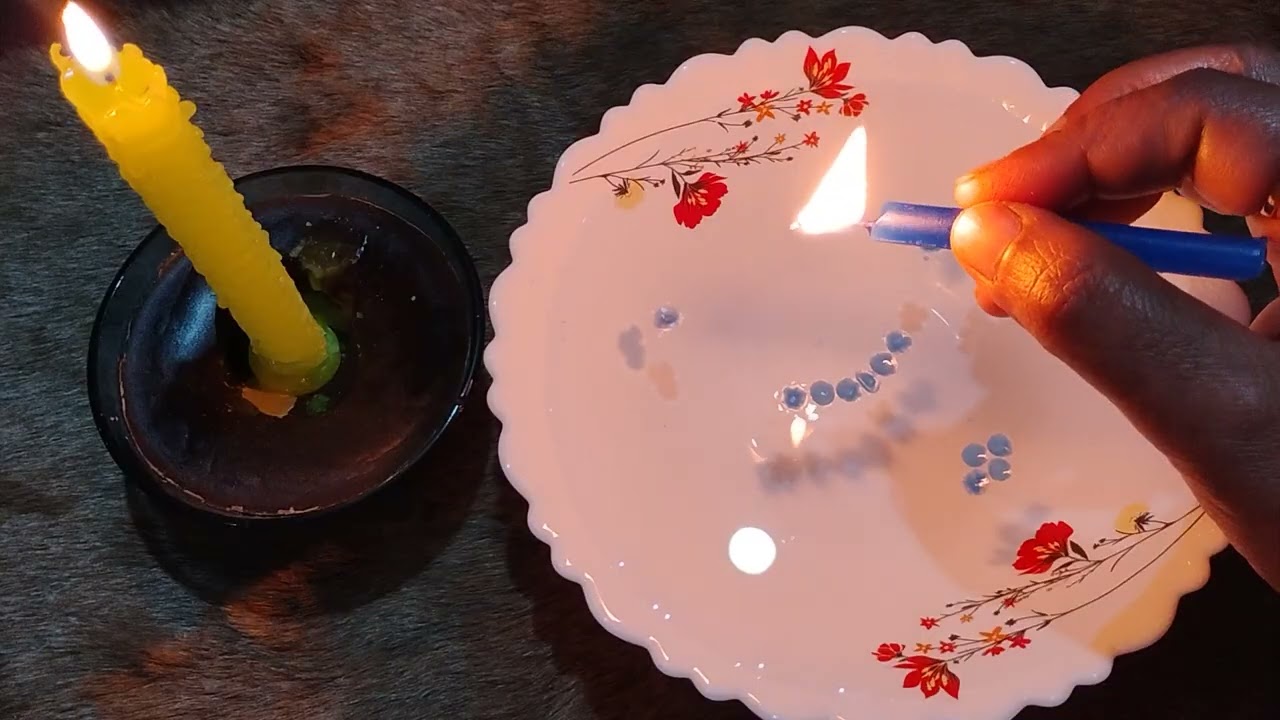 क्या आप के रिश्ता में सुधार आने वाला है ❤️ Candle wax reading ♥️ Love reading #viralvideo #candlewax