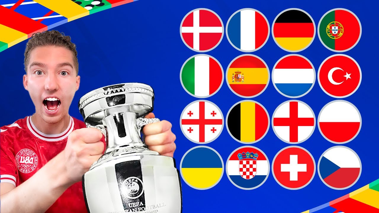 Prøver At Vinde Euro 2024 Med Alle Kvalificerede Hold...