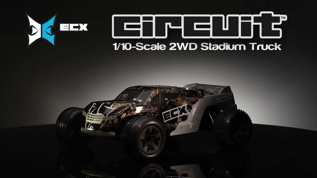 ECX RC Circuit - 1/10th scale 2WD Electric Stadium Truck RTR