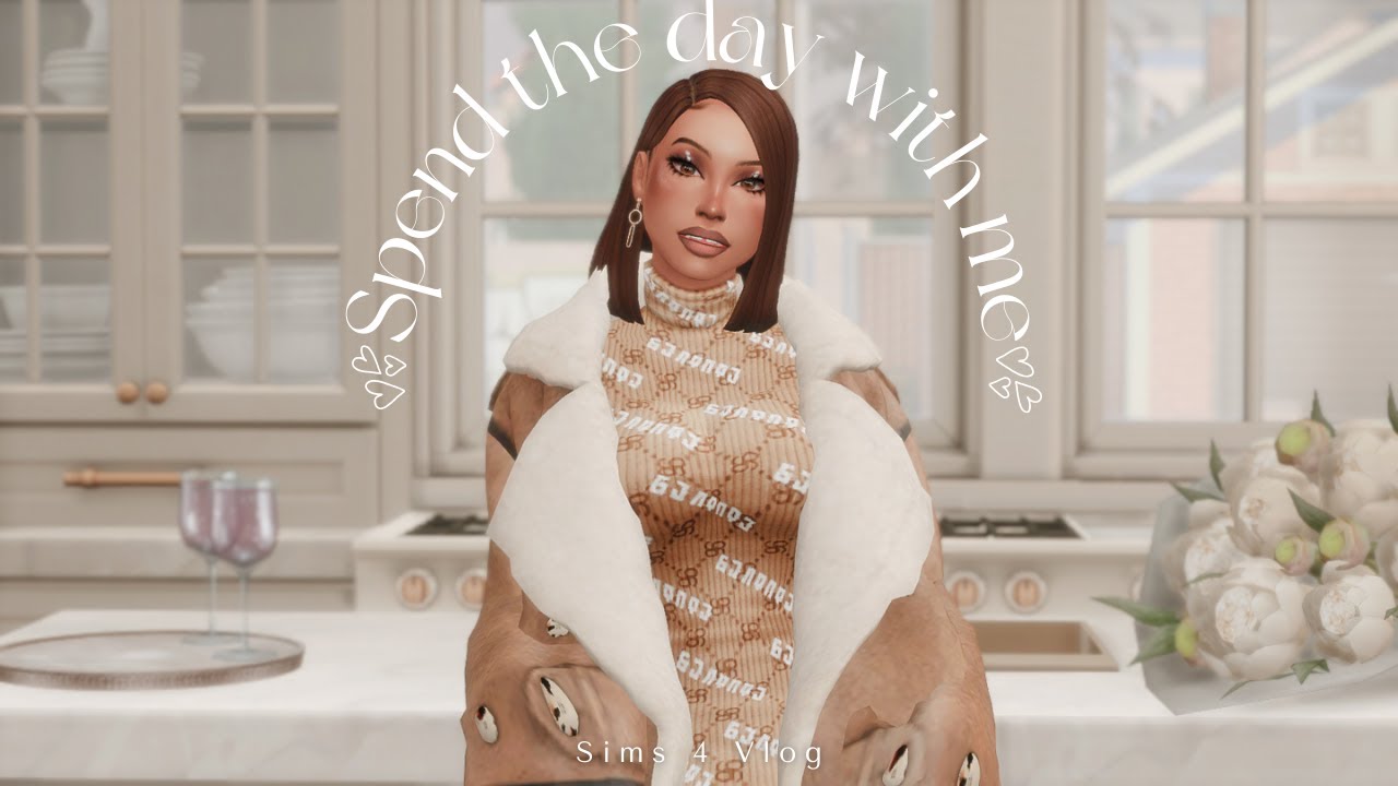 Spend the day with me | SIMS 4 VLOG: From Oasis Springs to Del Sol Valley | New home