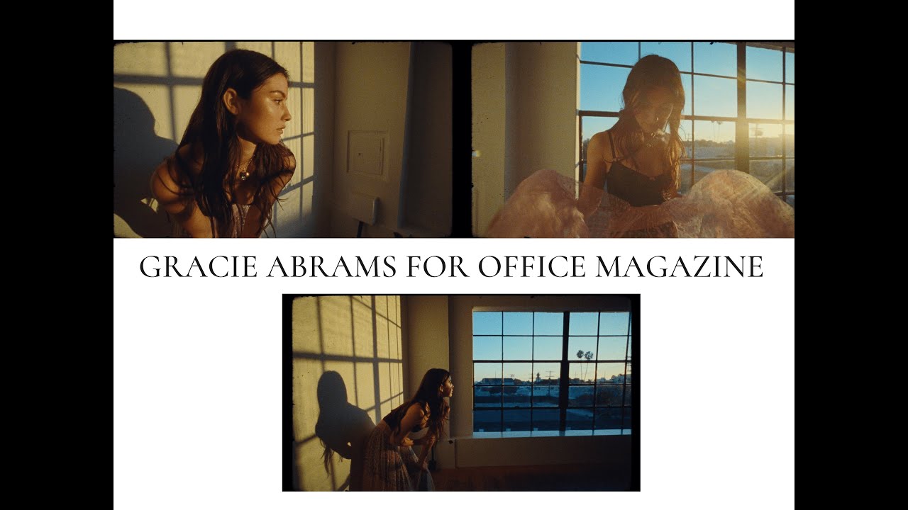 gracie abrams for office magazine (fashion film by michael beckert)