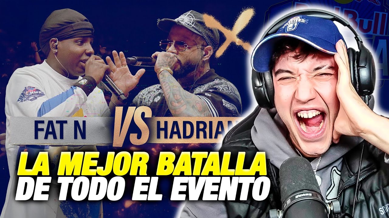 EL BATALLÓN DEL EVENTO, OJALÁ EL FREESTYLE SIEMPRE FUESE TAN PURO! ♥️ FAT N VS HADRIÁN EN RB BATALLA
