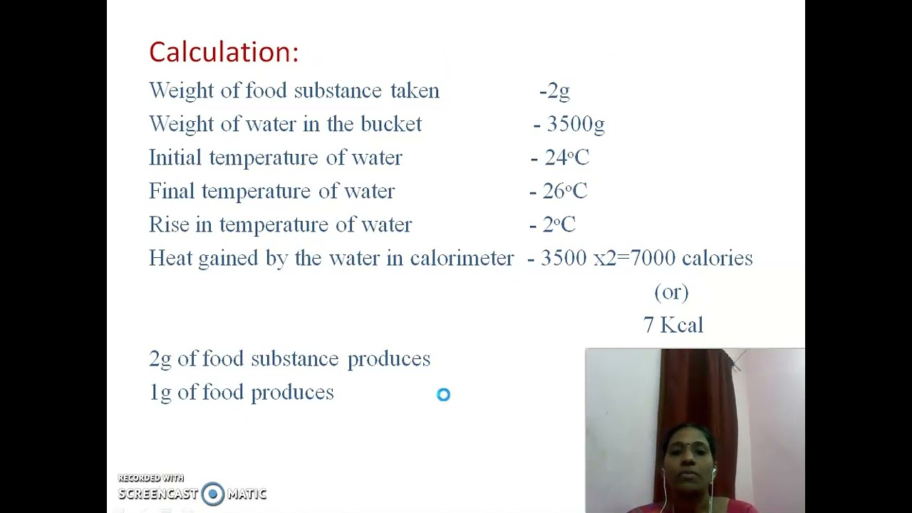 Energy Estimation