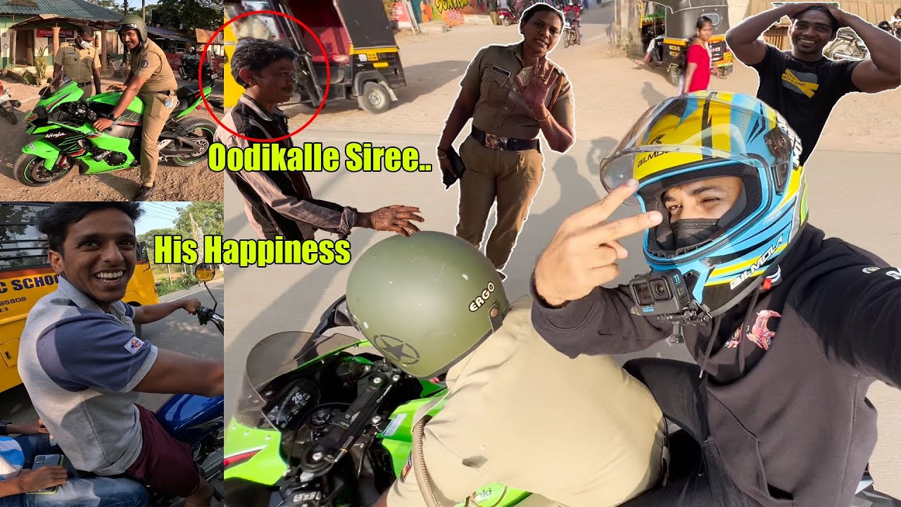 POLICE & PUBLIC REACTION ON ZX10R | COP'S vs SUPERBIKE