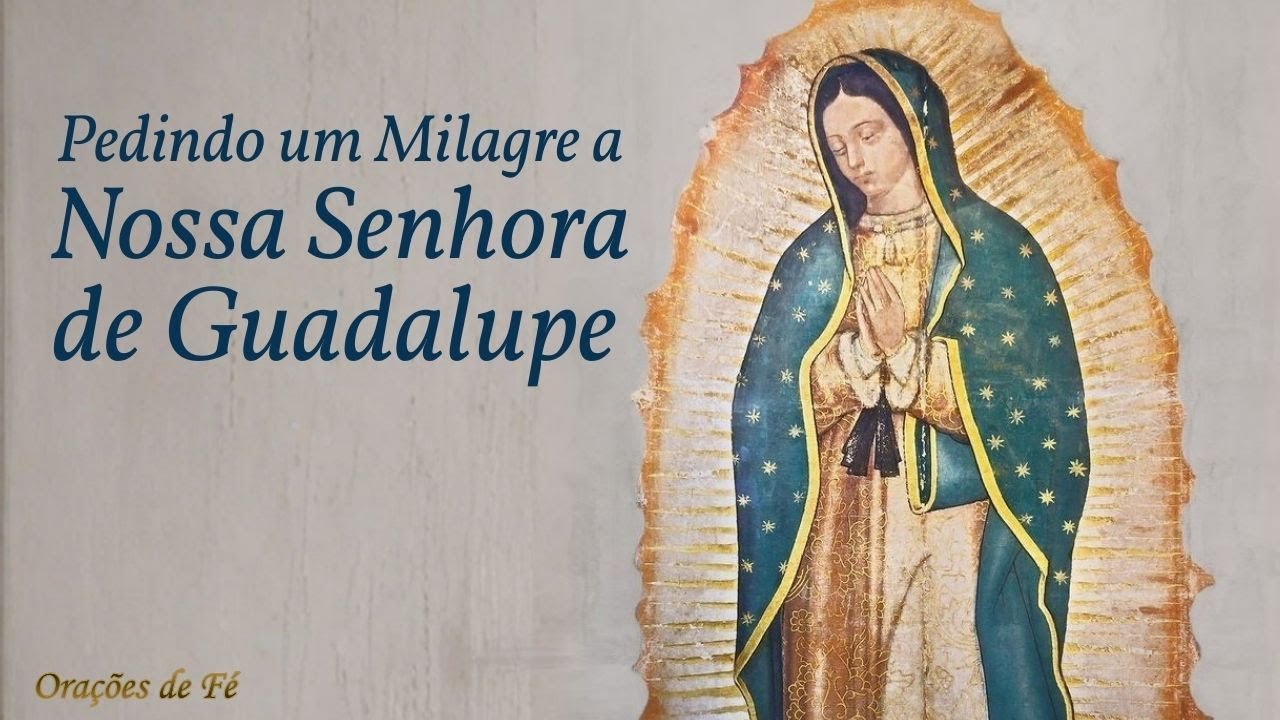 Pedindo um milagre a Nossa Senhora de Guadalupe