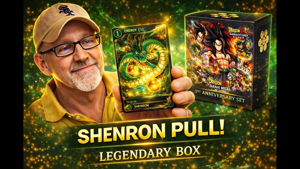 We Pulled THE Shenron Energy Marker! 1st Anniversary DBS Set-iNSANE CARDS🔥