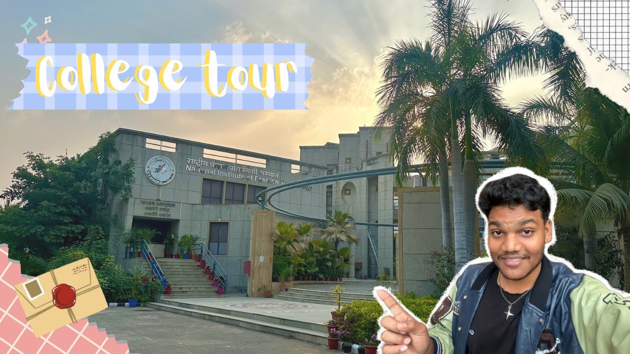 NIFT Gandhinagar College Tour || My College Detailed Tour || First ON YouTube