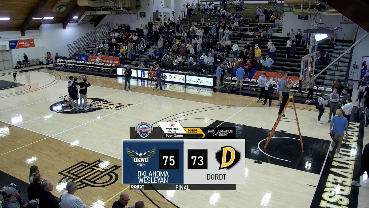 NAIA Men's Basketball 2nd Round Dordt vs Oklahoma Wesleyan,  March 15, 2025