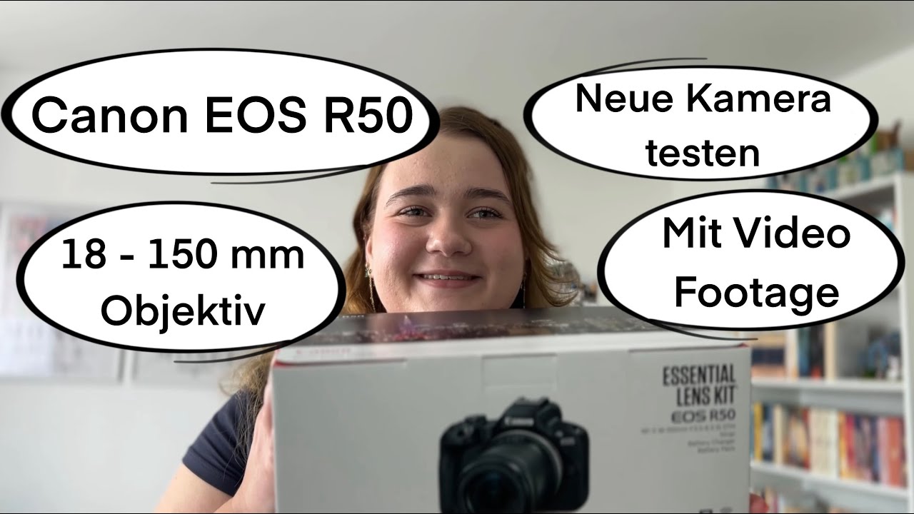 Ich teste die Canon EOS R50 mit dem 18 - 150 mm Kit Lens | Achtung Noob | regiiischa 💕
