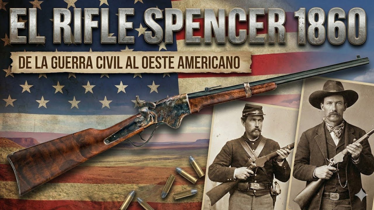 Spencer Rifle 1860: El primer arma de repetición del ejercito de Estados Unidos