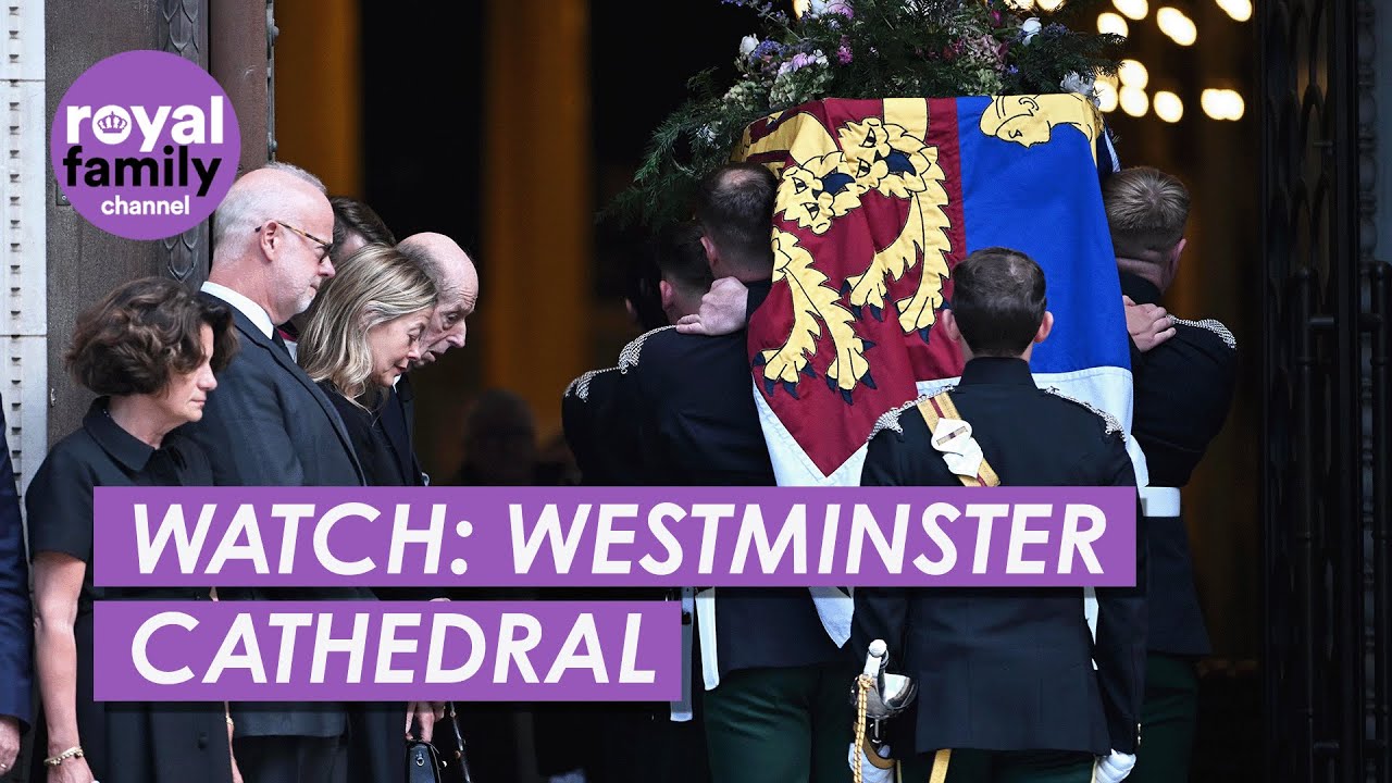 WATCH: Duchess of Kent&rsquo;s Coffin in Procession to Westminster Cathedral