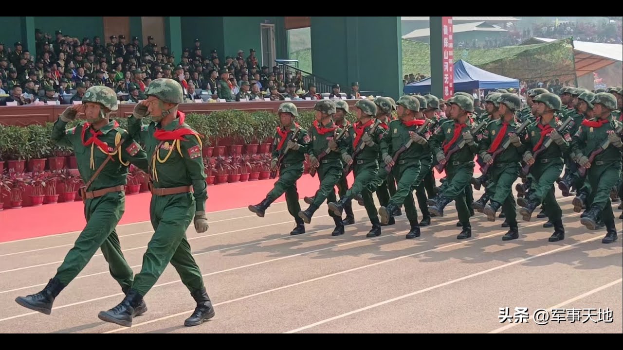 Armed Forces Day Parade of Wa State, Burma 2023 缅甸佤邦2023年建军节庆典