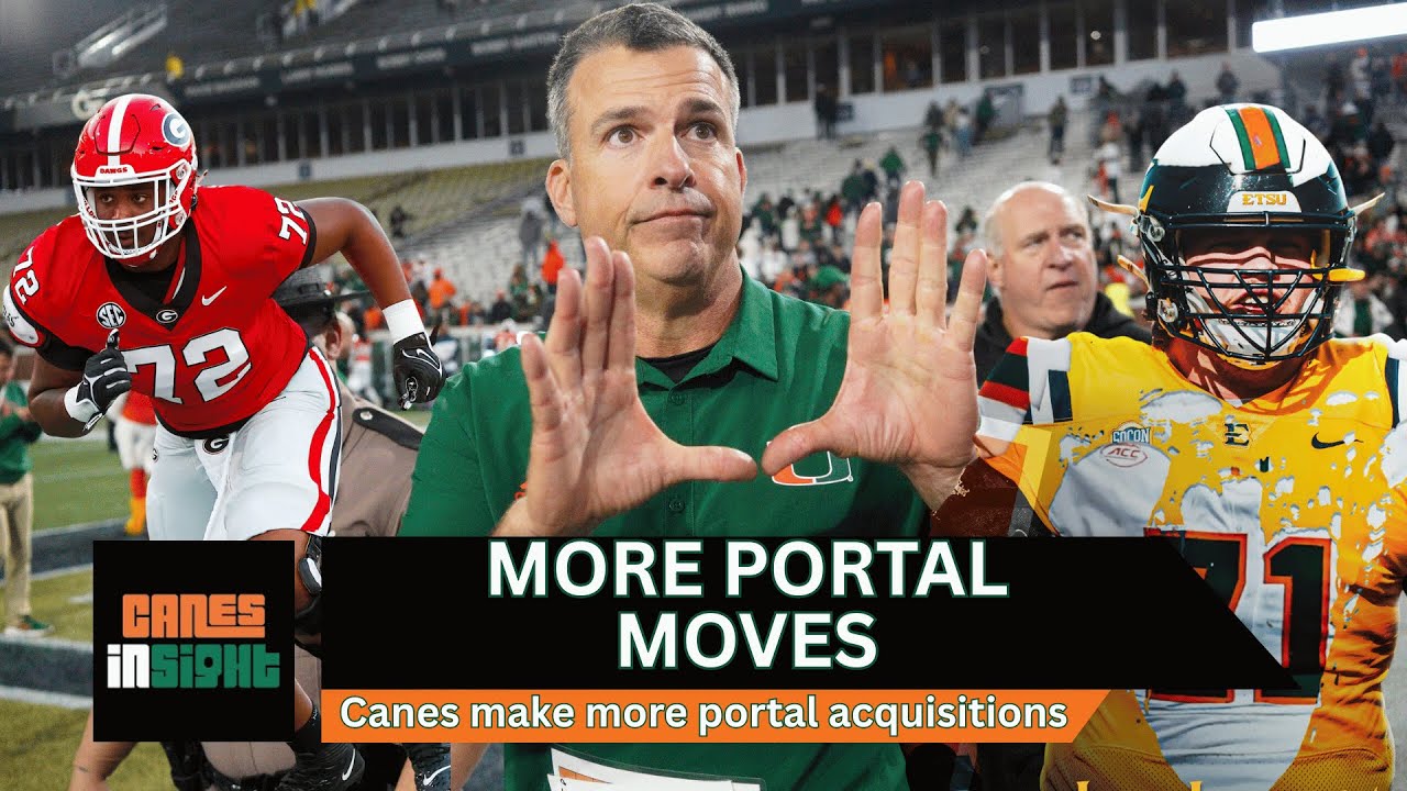 Miami makes more transfer portal moves | MASSIVE OL pickup!