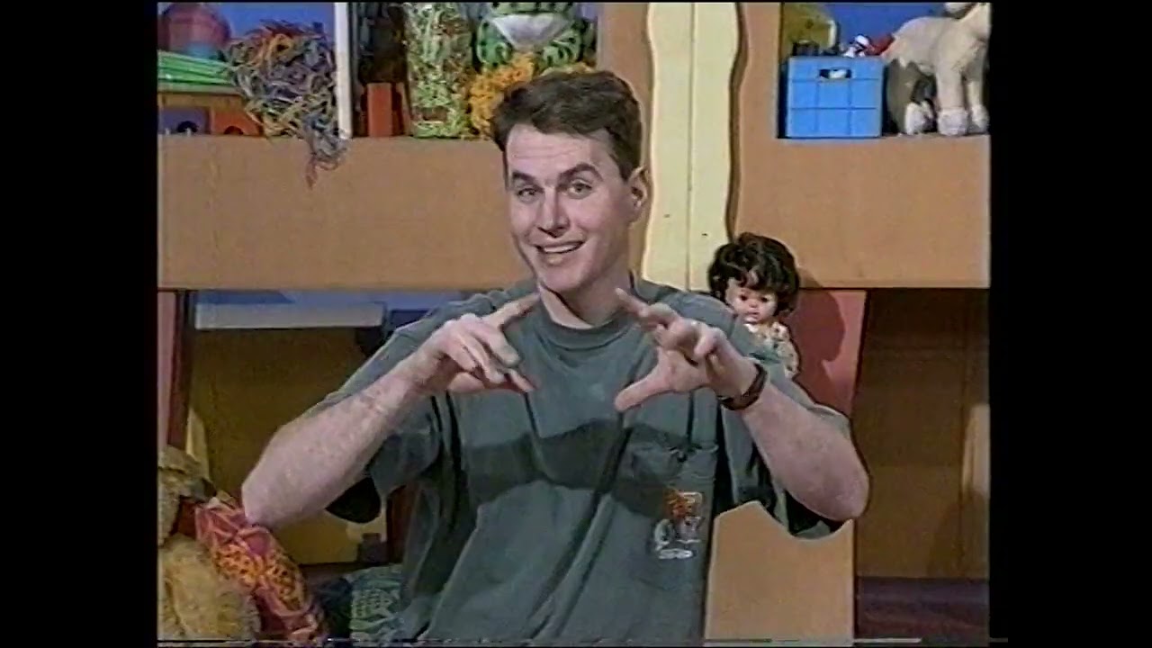 Play School - Children's Games Wednesday (1993) | Colin Buchanan and Trisha Goddard | 50p