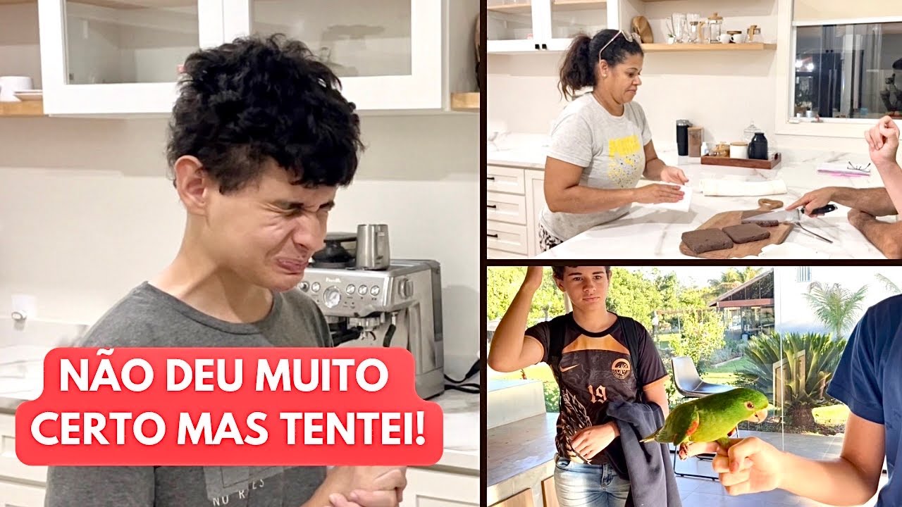 HAJA PACIÊNCIA/ PRIMEIRA VEZ FAZENDO/ DOCE DE BANANA CASEIRO COM CHOCOLATE/ ROTINA NUBIA VIANA
