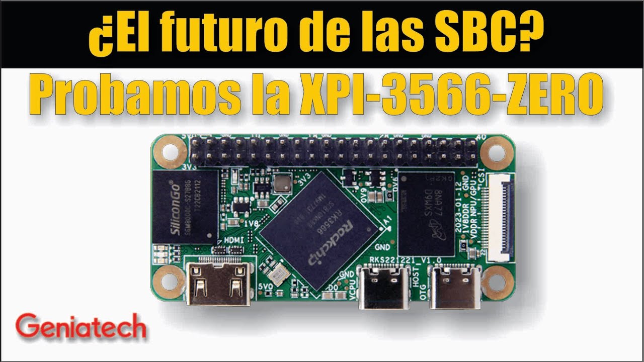 ¡La Raspberry Pi tiene competencia! ¿Es esta la mejor alternativa? Geniatech XPI-3566-Zero