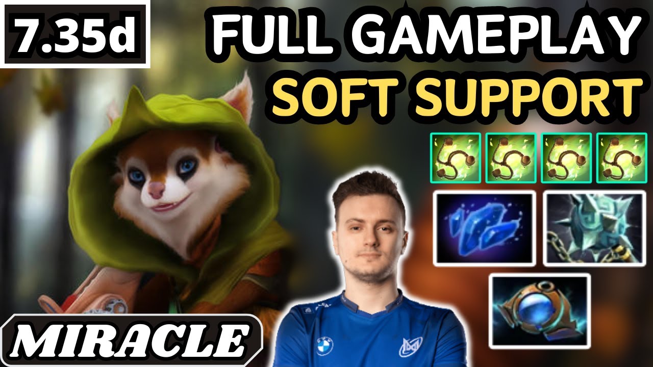 11700 AVG MMR - Miracle HOODWINK Soft Support Gameplay - Dota 2 Full Match Gameplay