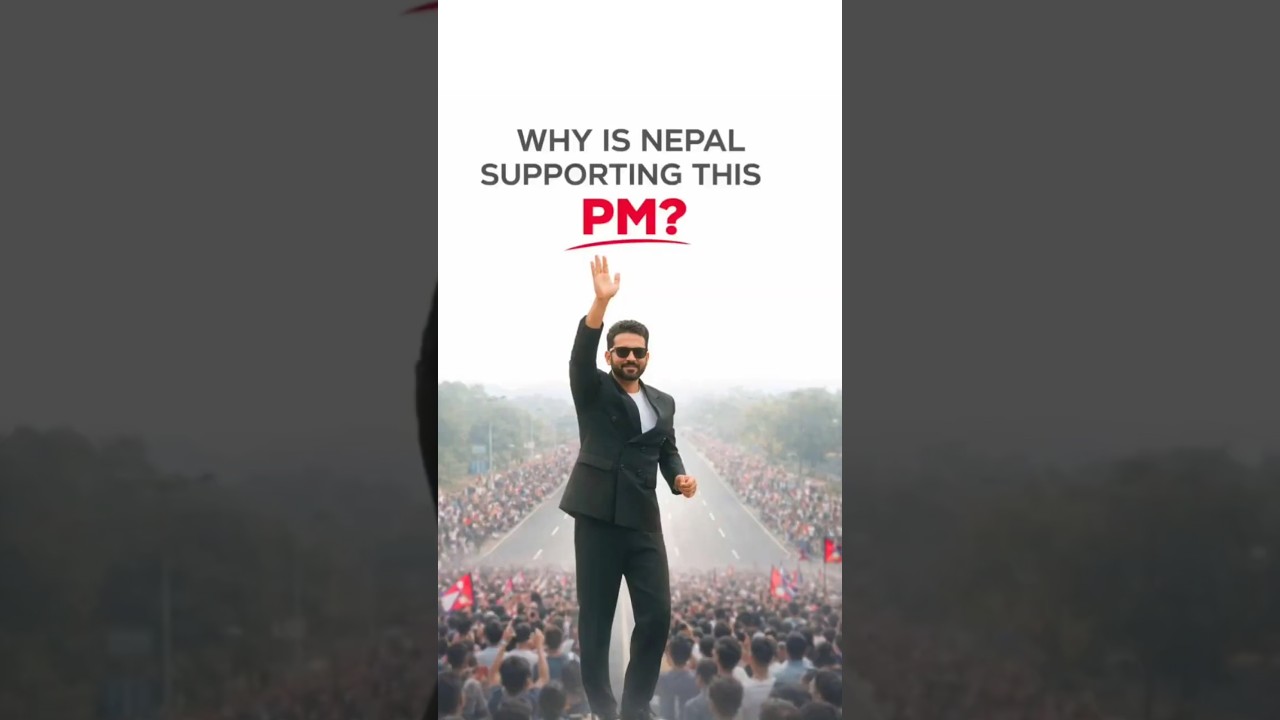 Nepal PM Balen Shah Apko Kya Lagta Hai? #shorts