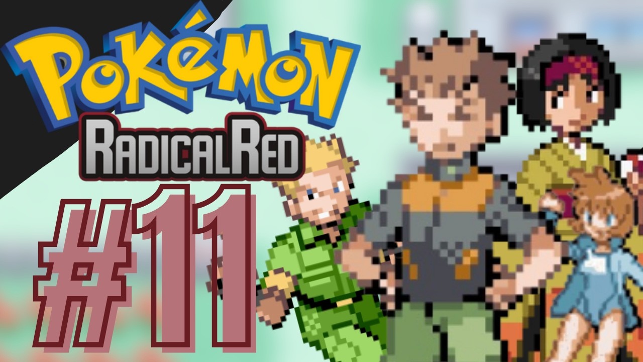 Brock, Misty, Lt.Surge ve Erika ile Rövanş! | Pokémon RadicalRed Türkçe 11.Bölüm