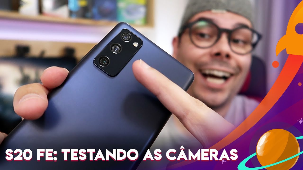 SAMSUNG GALAXY S20 FE: TESTANDO AS CÂMERAS PELA PRIMEIRA VEZ