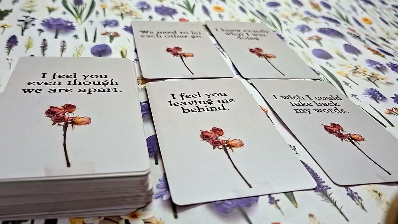 You're Both MIRRORING Each Other (they're going to step forward after they HEAL!)