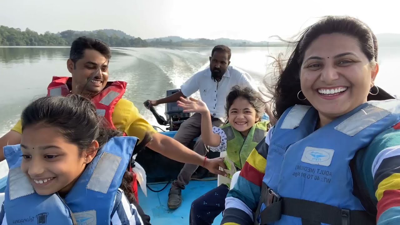 Boating in Laknavaram Lake Warangal