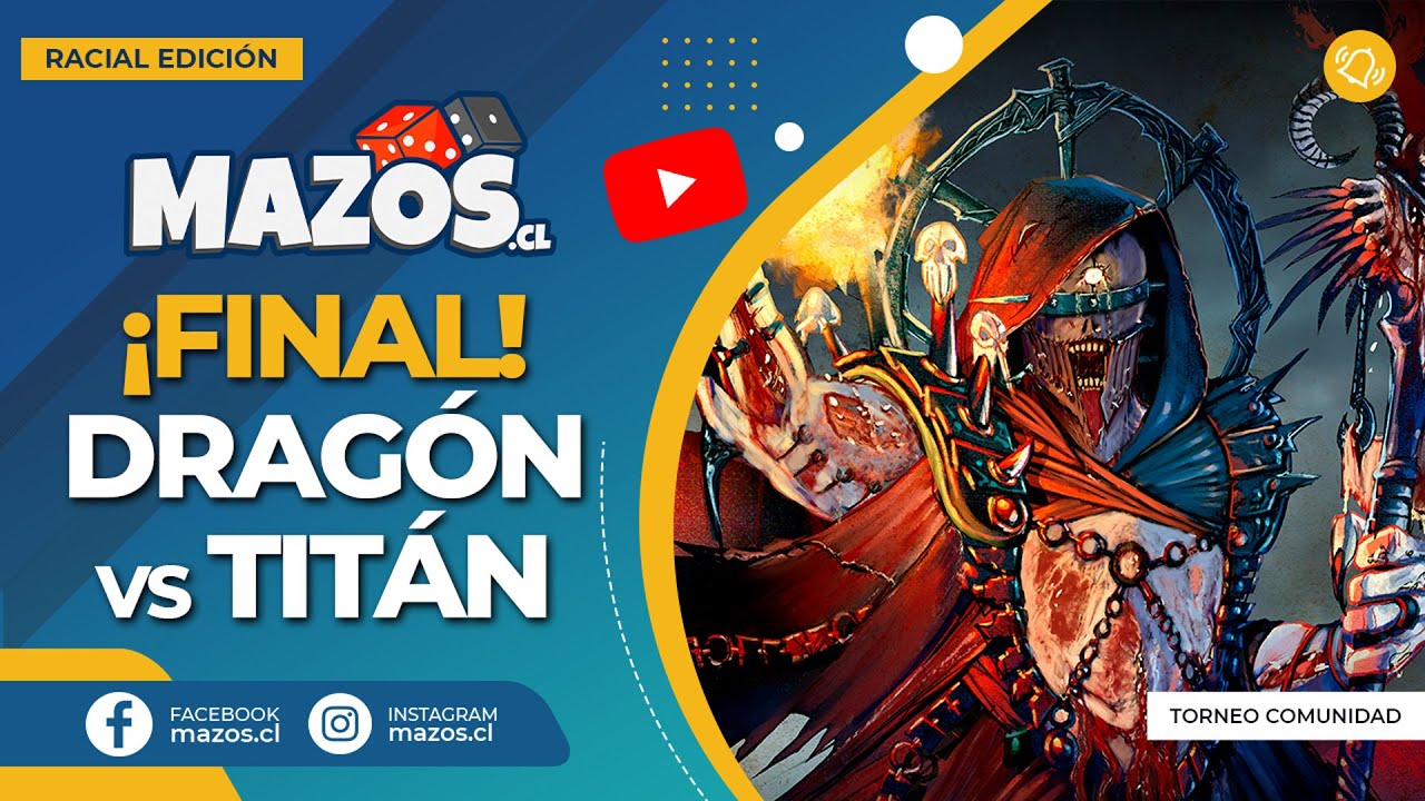 Duelo #78 FINAL Torneo Comunidad (Dragón vs Titán) - Mitos y Leyendas | Mazos.cl