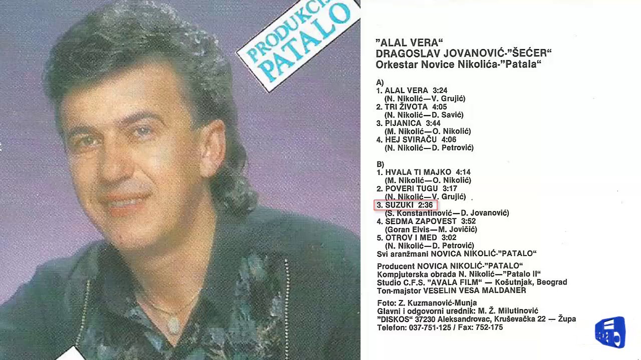 Dragoslav Jovanovic Secer - Suzuki - (Audio 1993)