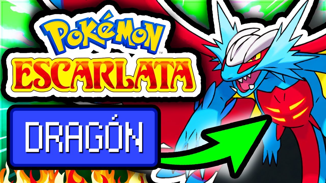 ¿Podré pasarme Pokémon Escarlata solo con el tipo Dragón?