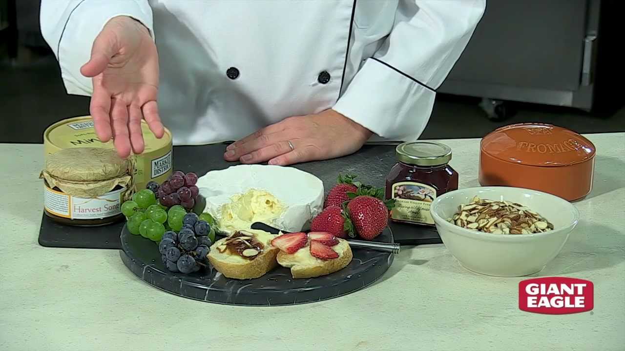 Giant Eagle Market District Brie: Learn How to Serve and Bake Brie with Chef Keira