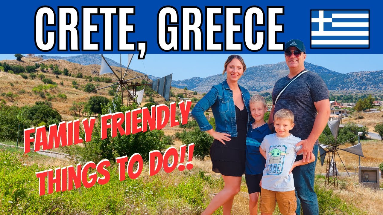 Crete, Greece: What to do With KIDS? Vlog 2024 - Exploring Melidoni Caves, Reptiles, & Honey Bees!!