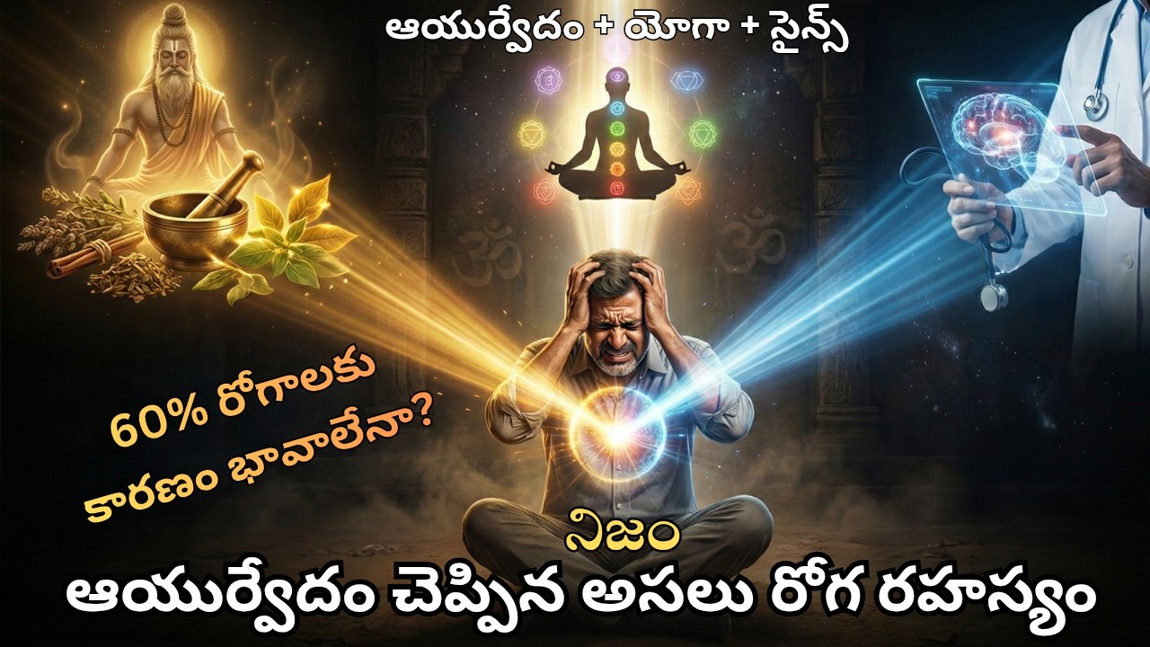 ఆయుర్వేదం చెప్పిన అసలు రోగ రహస్యం | మనసే మందు… మనసే విషం || SANATHANA LIFE