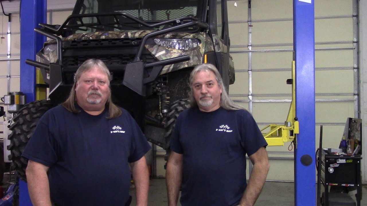 Ремонт тормозов Polaris Ranger со щелчками в мастерской D-Ray