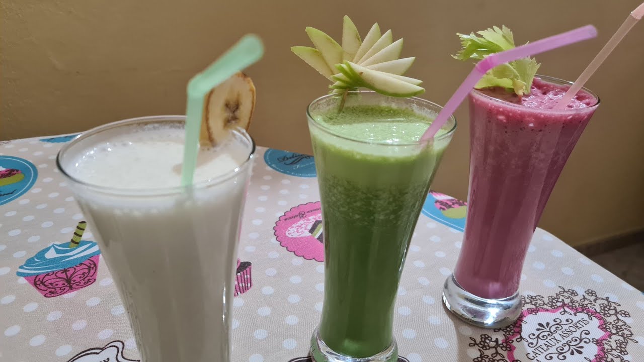 batidos saludables y económicos con sólo 2 ingredientes,fácil y rapido