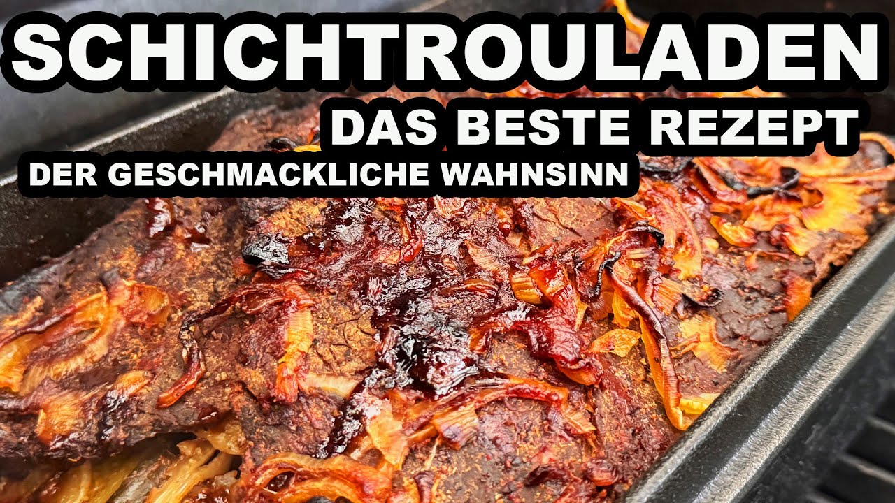 SCHICHTROULADEN mit Knödel ALL IN ONE das haut Dich um  | The BBQ BEAR
